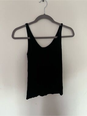 a new day Black Scoop Neck Tank Top